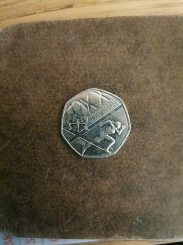 50p coin common weath games - weath,