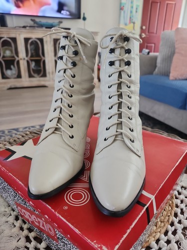Vintage capezio granny boots - ,