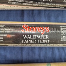 Vintage Storeys Wallpaper Rolls 56355 Design Abstract Floral & Floral Border 8pc