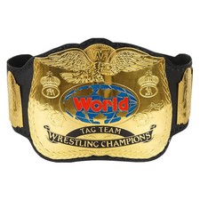 New World Tag Team Wrestling Championship Title Belt WWE Belt Adult 2MM & 4MM Re