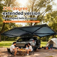 270°Fan-Shaped Car Awning
