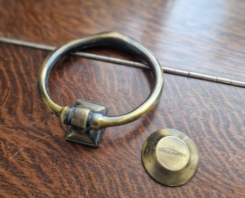 Vintage solid brass front - ​vintage,