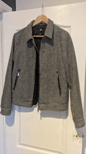 H&M Men's Hooded Grey Jacket