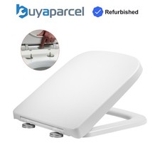 Roper Rhodes Linear Square Shaped Soft Close Toilet Seat - Top Fix Quick Release