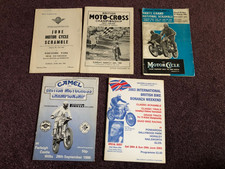 Motor cycle racing scramble