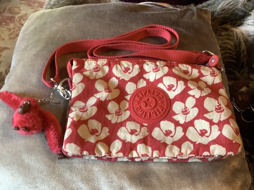 Kipling salmon red cream - red,