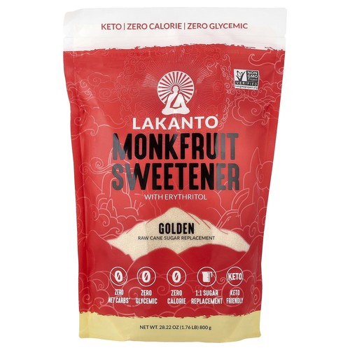 Lakanto monk fruit sweetener - lakanto,