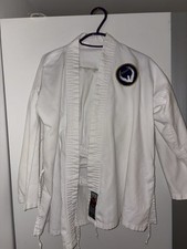 Kids Karate Gi Outfit Size 140cm. Top and bottoms included.