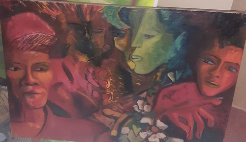 Large abstract painting - large,
