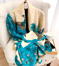 Ladies Teal Blue  Arty Peacock