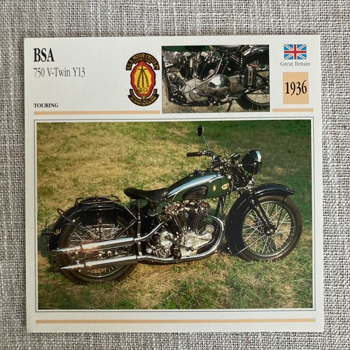 Bsa 750v twin y13 touring - y13,