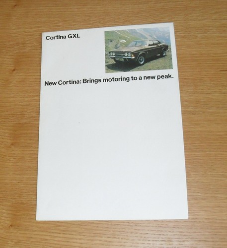 Ford cortina mk3 gxl - cortina,