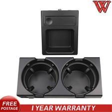 Fit BMW E46 323 325 328 330 Black Center Console Cup Holder Coin storage tray