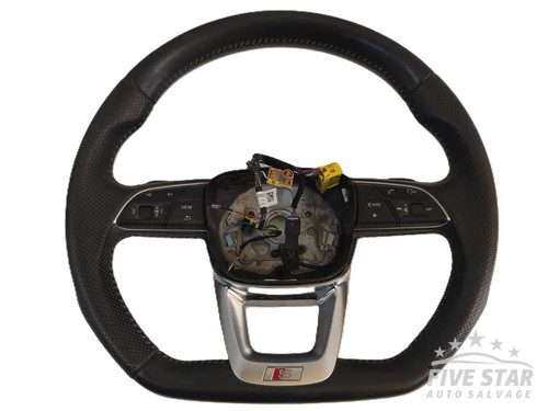 Audi steering wheel 2019 - audi,