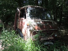 Photo A3 A lorry left Brockley/ST4666 An old Commer lorry has found the c2021