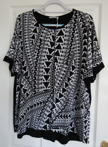 Ladies top short sleeve - -,