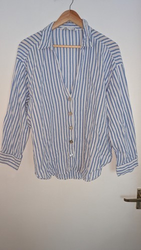 Zara womens blue white - zara,