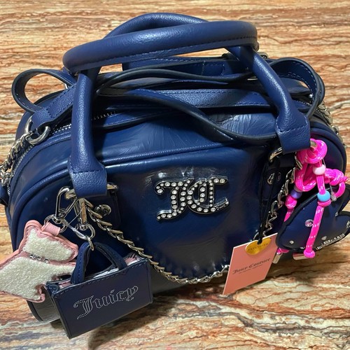 Juicy couture bag navy blue - juicy,