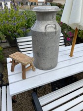 VINTAGE MILK CHURN 10 GALLON ALLOY ENGLISH FREE POST