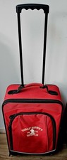 Rare Walt Disney World 1971 Mickey Mouse Red Suitcase Overnight Bag