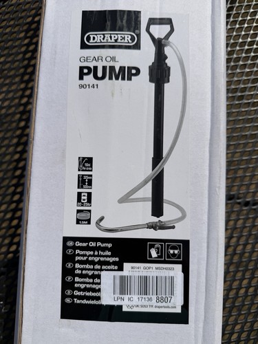 Draper gear oil pump 90141 - gear,