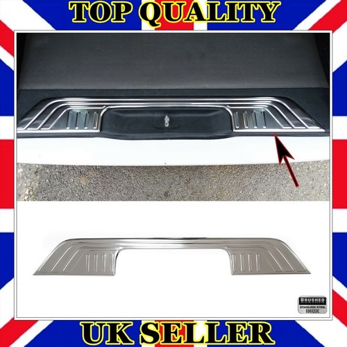 Chrome rear bumper protector - rear,