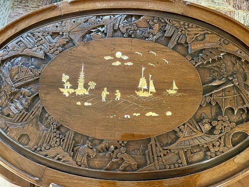 Vintage hand carved wood - vintage, hand-carved