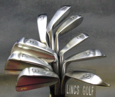 Set of 9 x Epon Irons 3-SW Regular Steel Shafts Mixed Grips