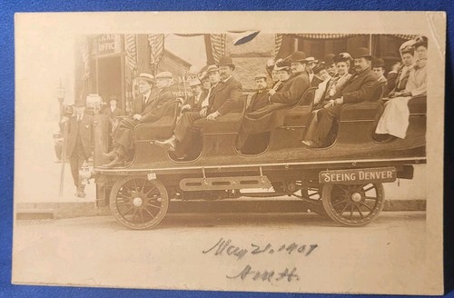 1907 seeing denver - denver, tourist