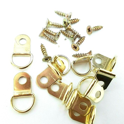 Brass small rings picture - d,
