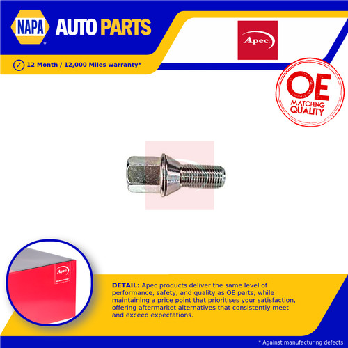 Wheel bolt stud - nut, fits
