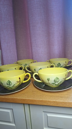 Set carlton ware tea - 6,