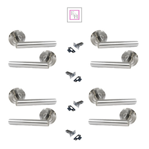Satin nickel straight bar - satin,