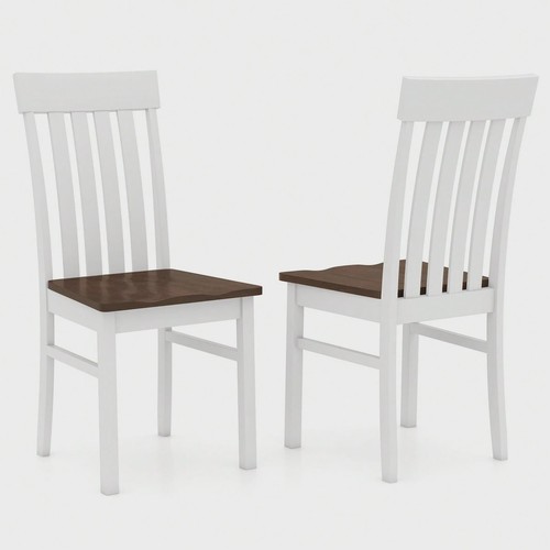 Farmhouse slatted high back - 2x,