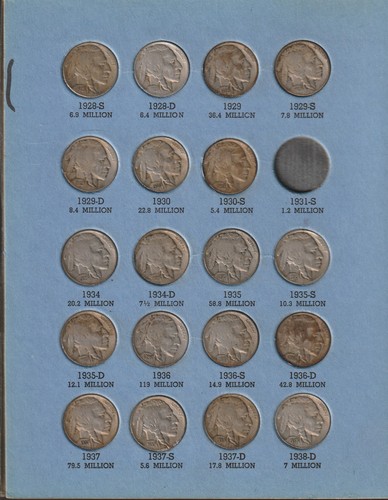 1928d 1938d buffalo - 1938d,
