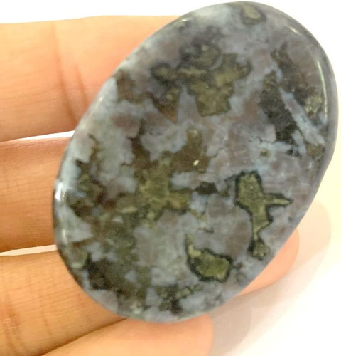 Natural indigo gabbro mystic - natural,