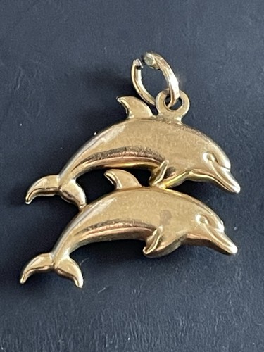 9ct 375 gold - 9ct, dolphins