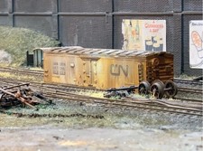 OO gauge wagon: Scrapyard