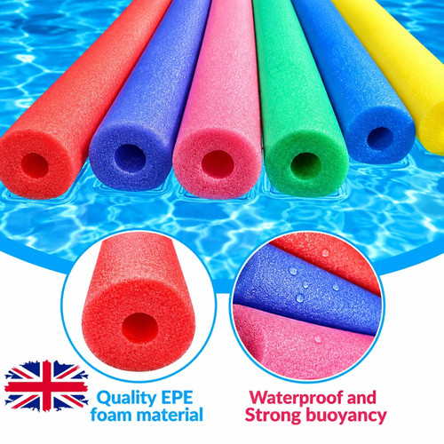 Swimming pool noodle float aid - swimming,