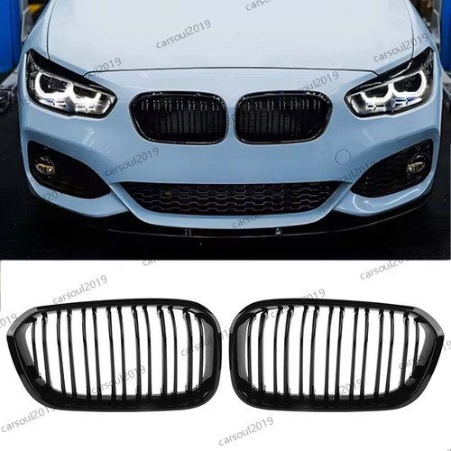 Gloss black front kidney - gloss,