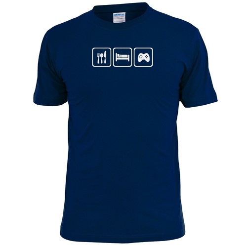 Mens eat sleep game funny - mens,