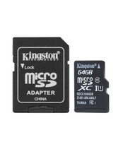 Kingston HC Micro SD Card 16GB 32GB 64GB SDHC SDXC Memory Card & Adapter