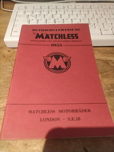 Matchless german twin - twin, g3