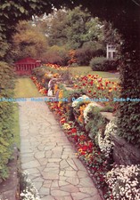 D070983 Wisley. R. H. S. Gardens. Dry wall at main entrance in spring. W. F. Sed