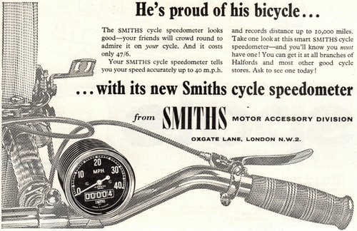 Vintage smiths cycle - vintage,
