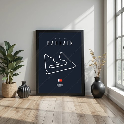 Bahrain circuit poster - poster, –