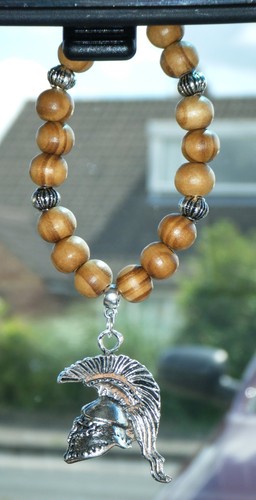 Trojan pendant car wood - &, in
