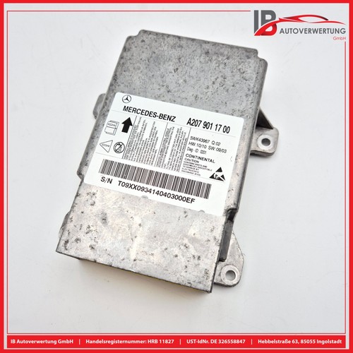 Ecu airbag a2079011700 - ecu,