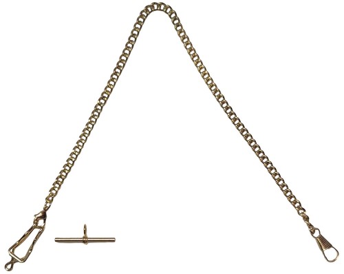 Gold plated pocket - pocket, chain