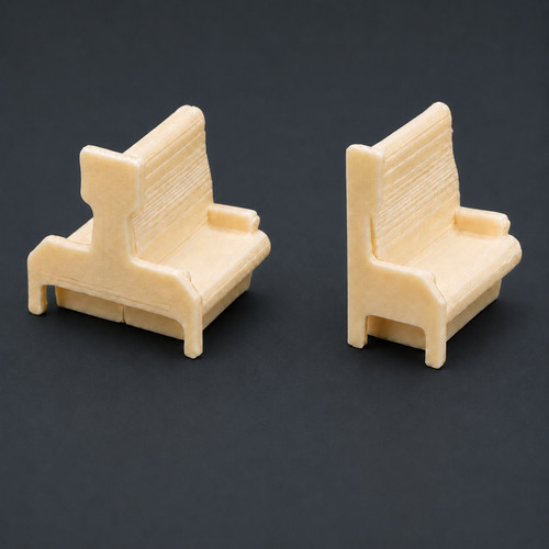 Gauge coach seat ends br - seat, sr
